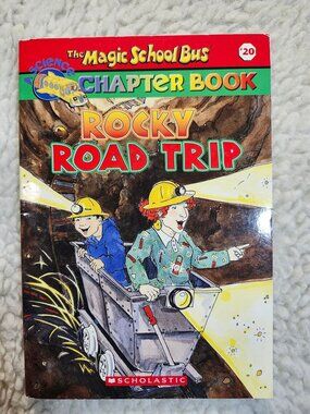 The Magic School Bus Chapter Book Rocky Road Trip Scholastic Paperback 2003